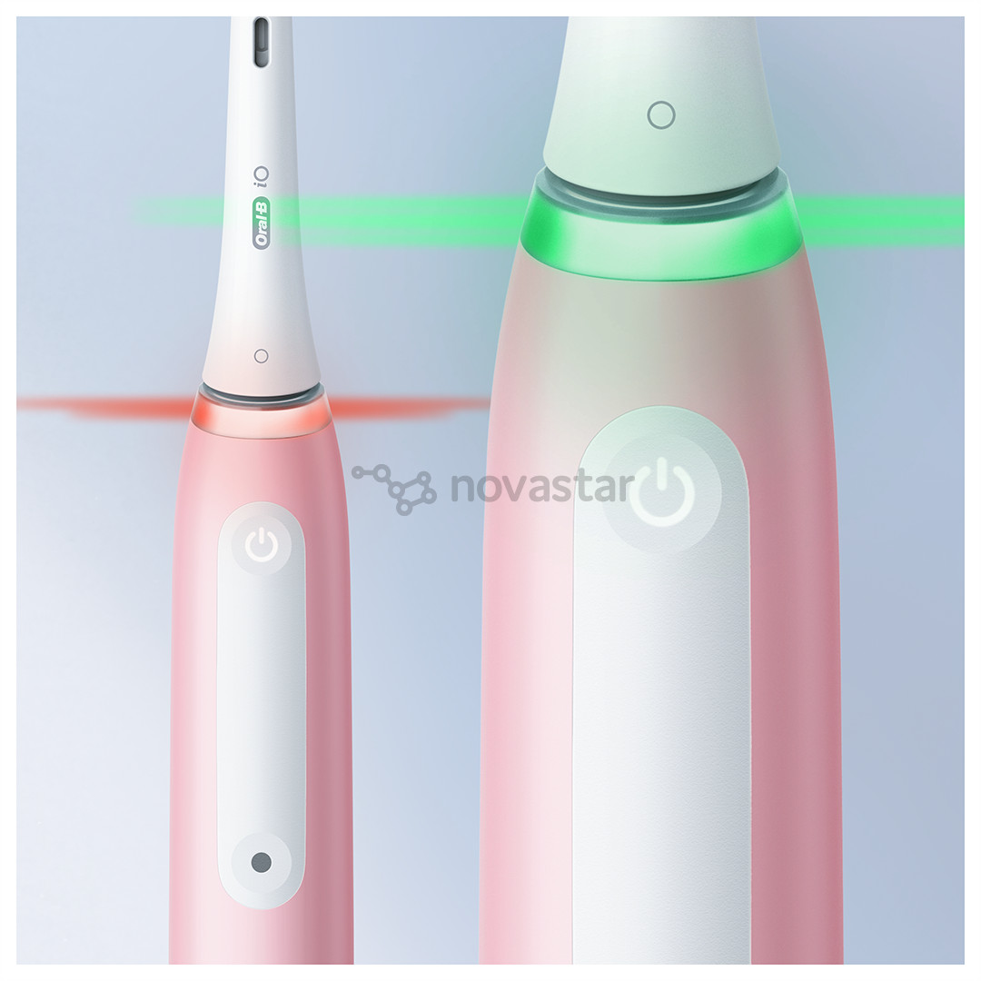 Braun Oral-B iO3, juodas - Elektrinis dantų šepetėlis