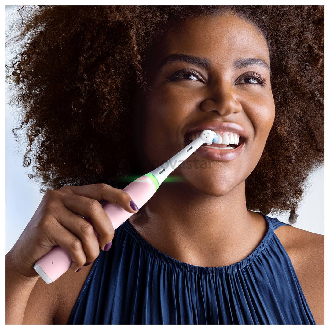 Braun Oral-B iO3, juodas - Elektrinis dantų šepetėlis