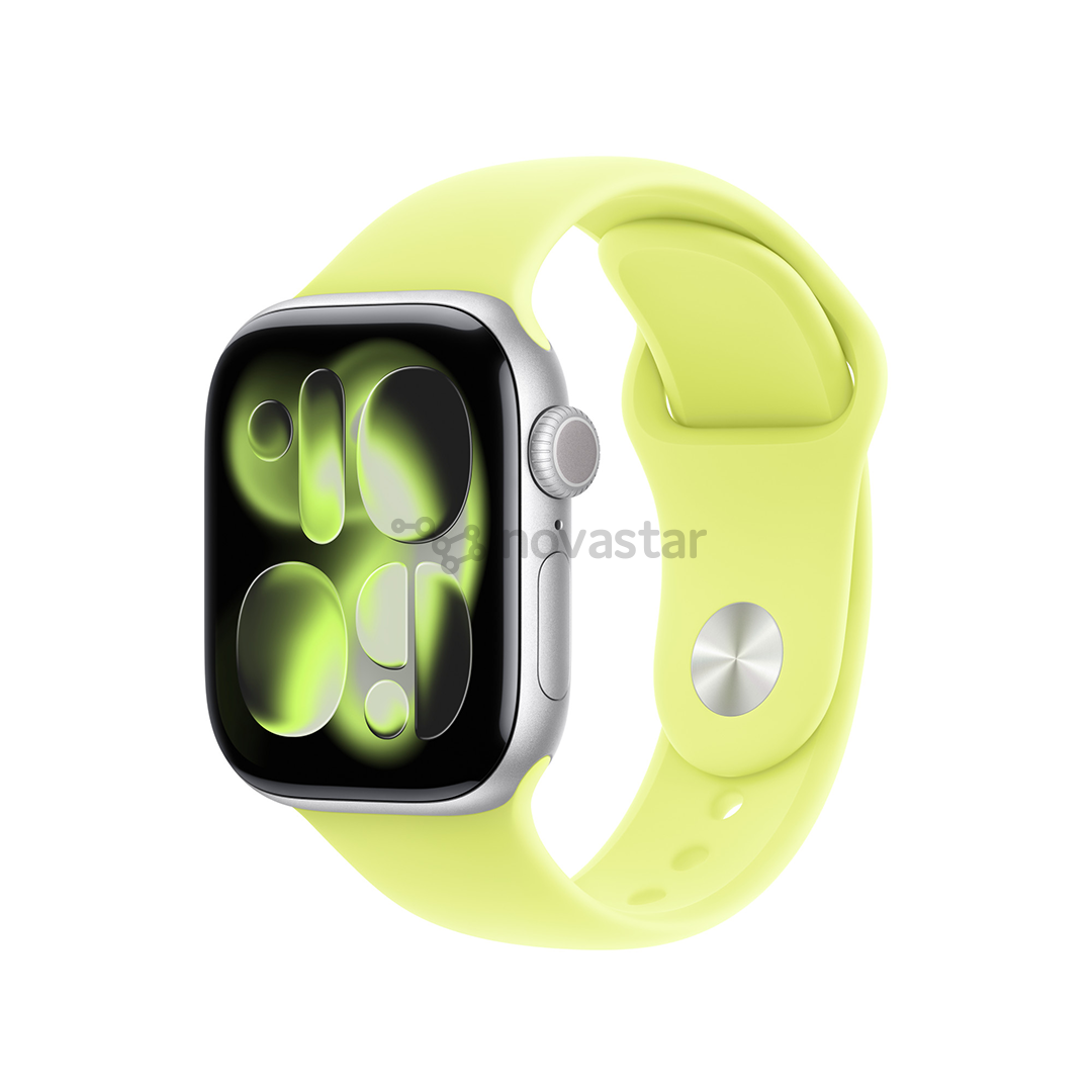 Apple Sport Band, 46 mm, S/M, geltonas - Dirželis