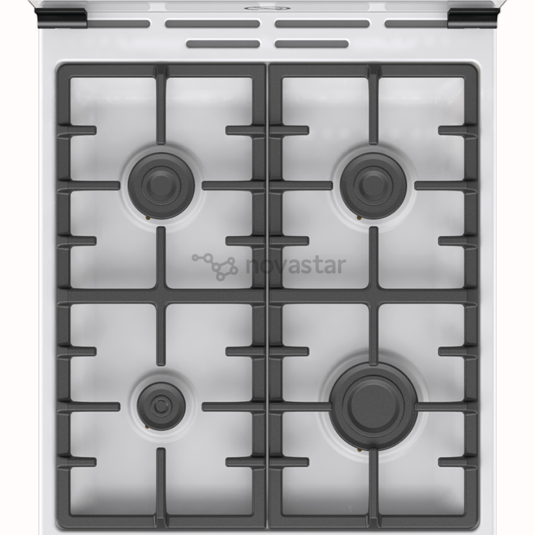 Gorenje, 70 L, width 50 cm, white - Gas cooker with electric oven