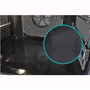 Gorenje, 70 L, width 50 cm, white - Gas cooker with electric oven
