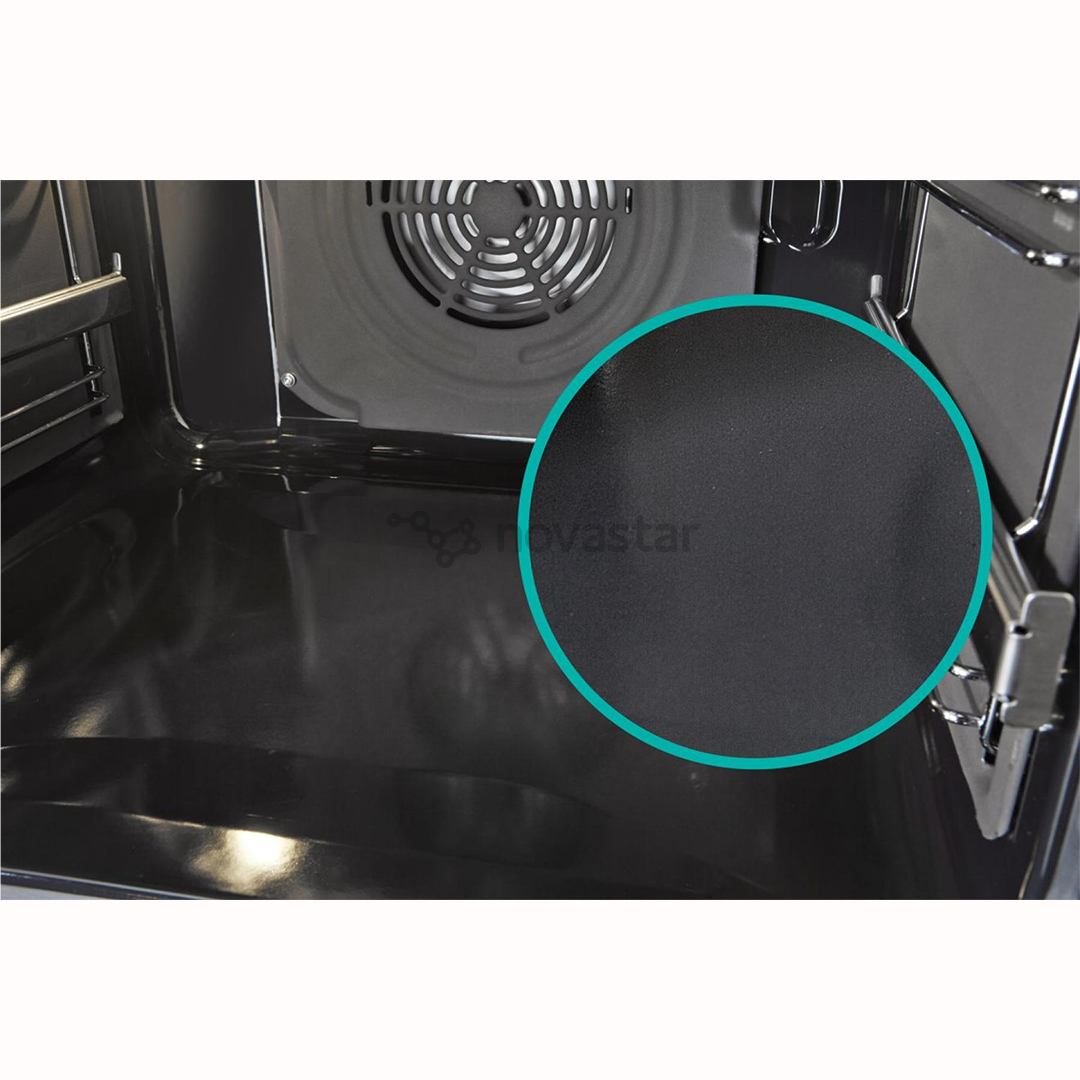 Gorenje, 70 L, width 50 cm, white - Gas cooker with electric oven
