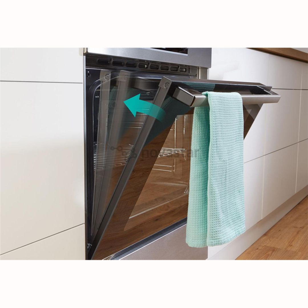 Gorenje, 70 L, width 50 cm, white - Gas cooker with electric oven