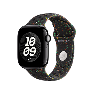Apple Nike Sport Band, 42 mm, S/M, juodas - Dirželis