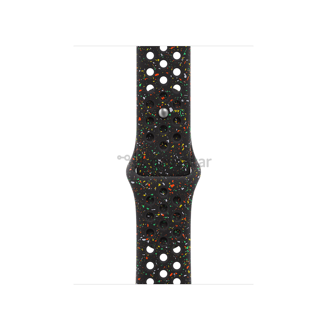 Apple Nike Sport Band, 42 mm, M/L, juodas - Dirželis