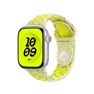 Apple Nike Sport Band, 46 mm, S/M, geltonas - Dirželis