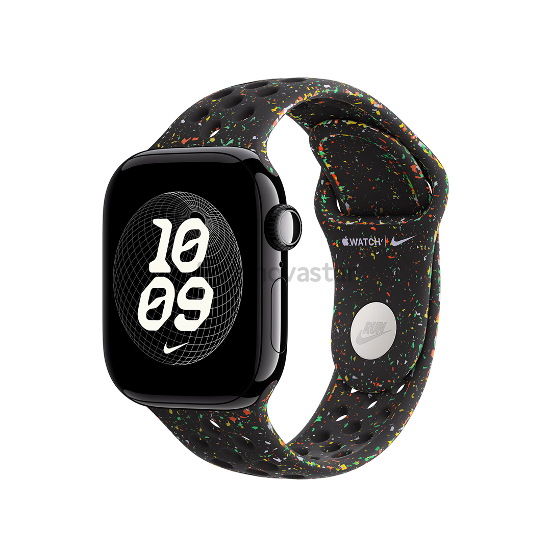 Apple Nike Sport Band, 46 mm, M/L, juodas - Dirželis
