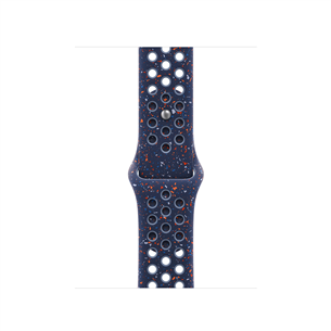 Apple Nike Sport Band, 46 mm, S/M, mėlynas - Dirželis MGC94ZM/A