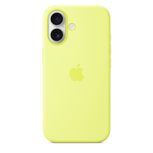 Apple Silicone Case with Magsafe, iPhone 17, neon yellow - Case MGEV4ZM/A