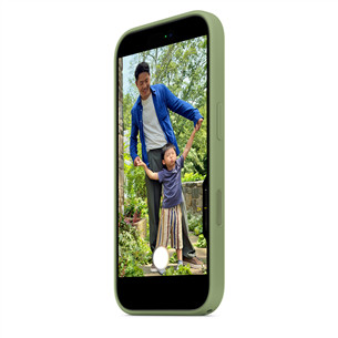 Apple Silicone Case with Magsafe, iPhone 17, žalias - Dėklas