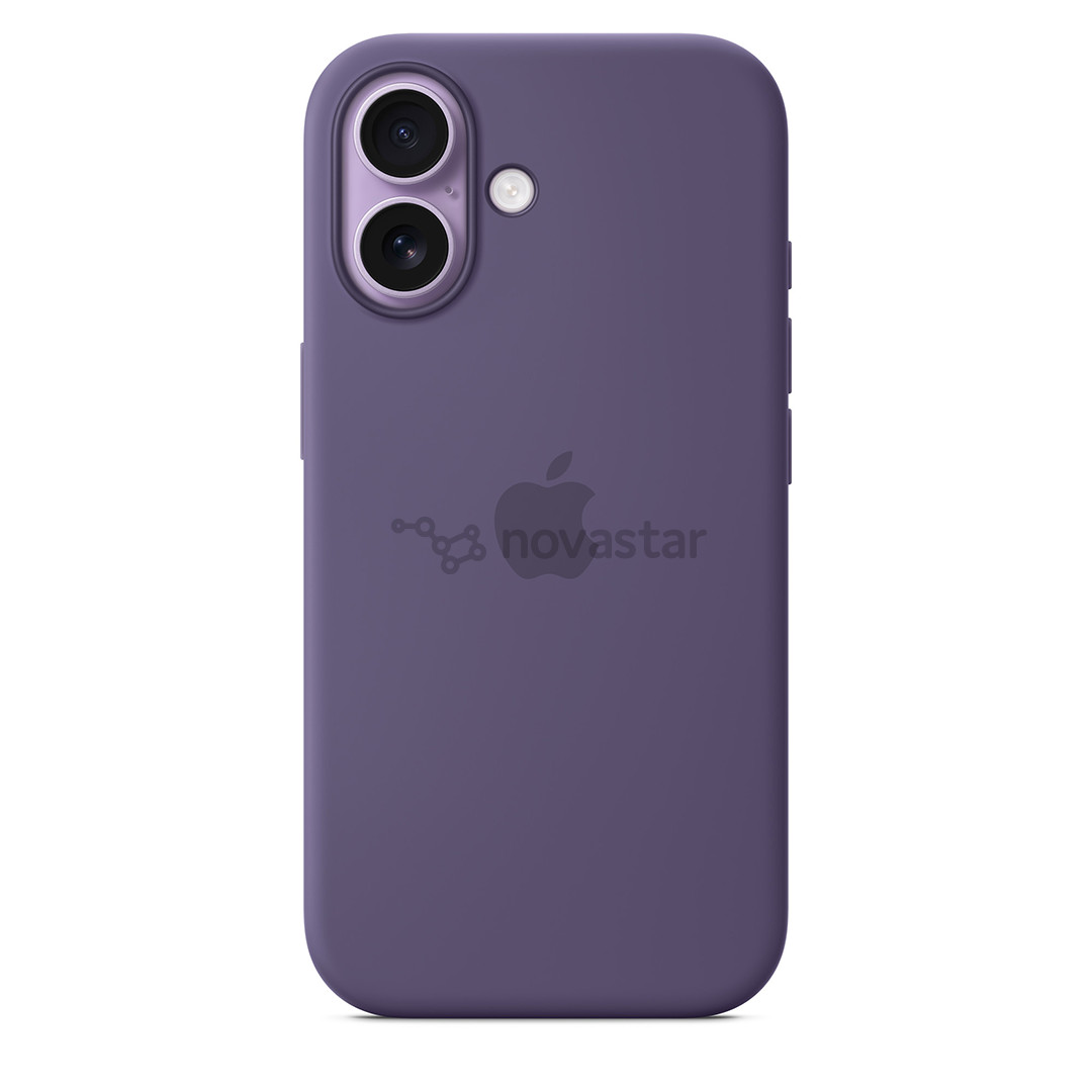 Apple Silicone Case with Magsafe, iPhone 17, violetinis - Dėklas