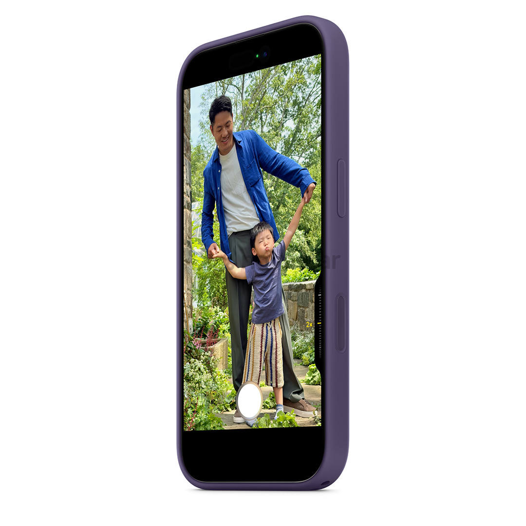 Apple Silicone Case with Magsafe, iPhone 17, violetinis - Dėklas