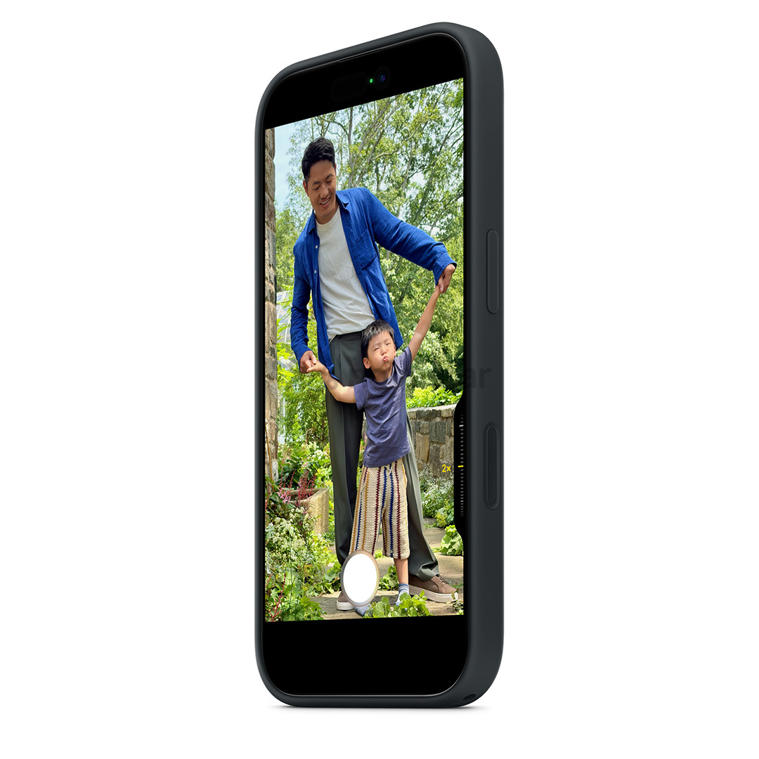 Apple Silicone Case with Magsafe, iPhone 17, juodas - Dėklas