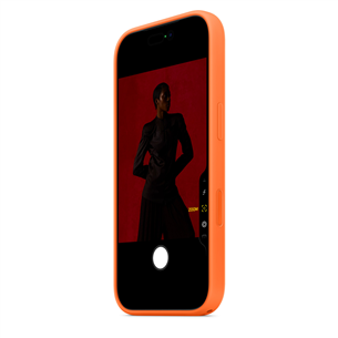 Apple Silicone Case with Magsafe, iPhone 17 Pro, orange - Case