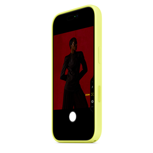 Apple Silicone Case with Magsafe, iPhone 17 Pro, neon yellow - Case