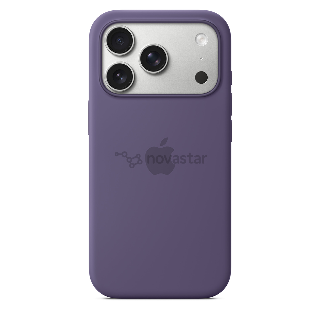 Apple Silicone Case with Magsafe, iPhone 17 Pro, purple fog - Case
