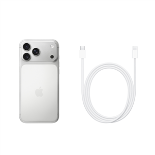 Apple iPhone 17 Pro Max, 512 GB, silver - Smartphone