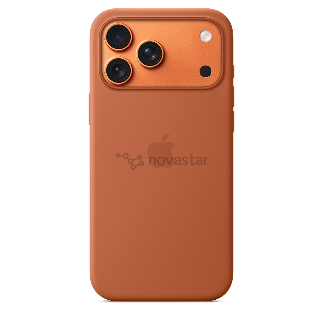 Apple Silicone Case with Magsafe, iPhone 17 Pro Max, terra cotta - Case