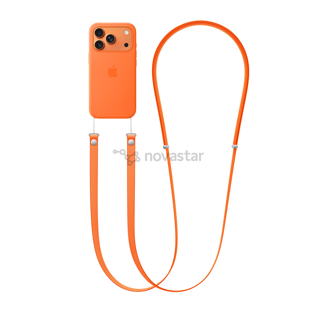 Apple Crossbody Strap, оранжевый - Ремешок для смартфона