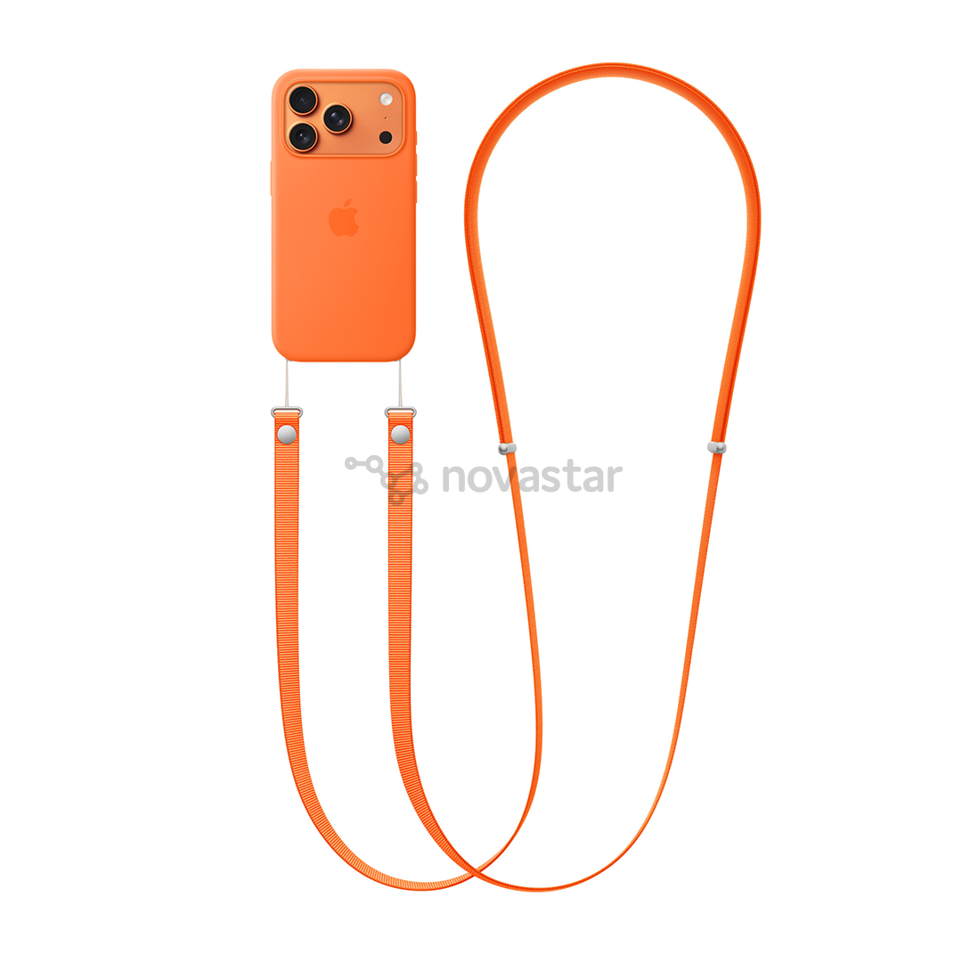 Apple Crossbody Strap, orange - Crossbody Strap