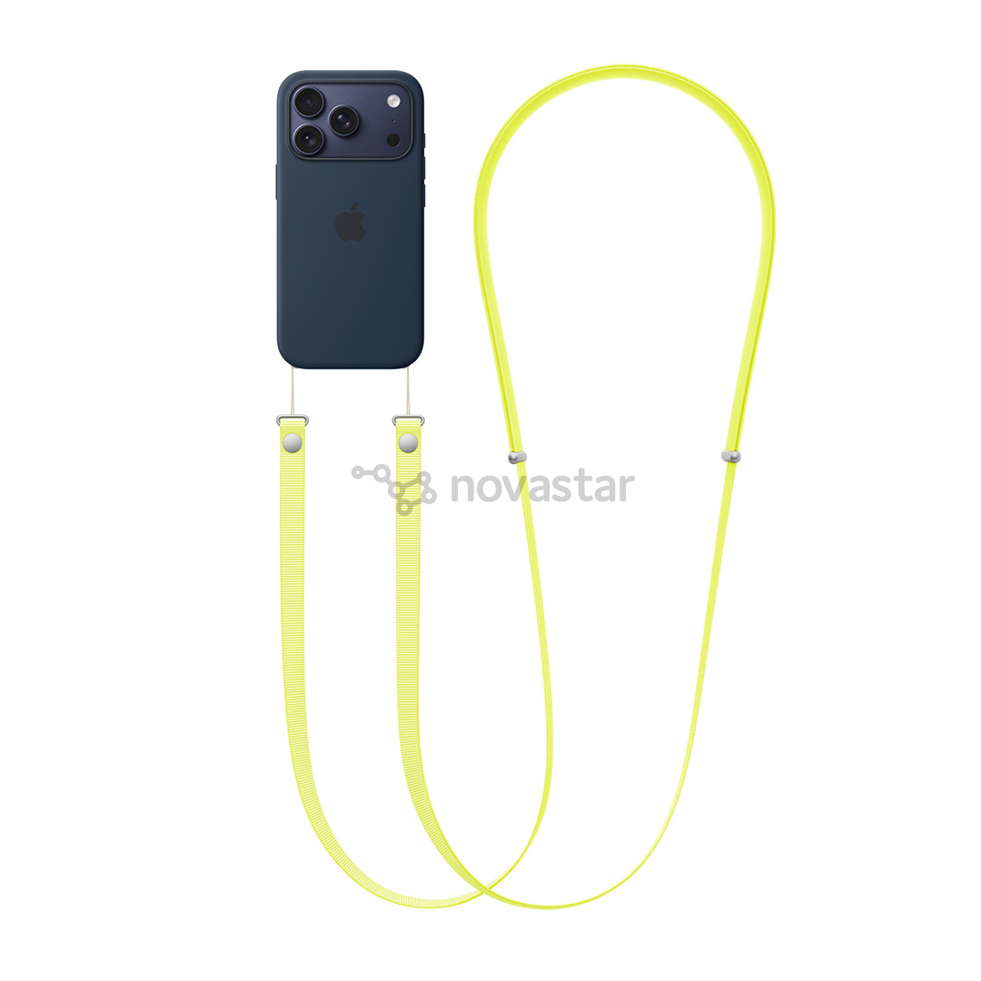 Apple Crossbody Strap, neon yellow - Crossbody Strap