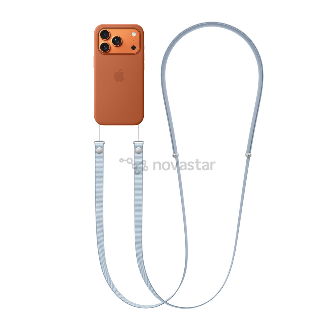 Apple Crossbody Strap, light blue - Crossbody Strap