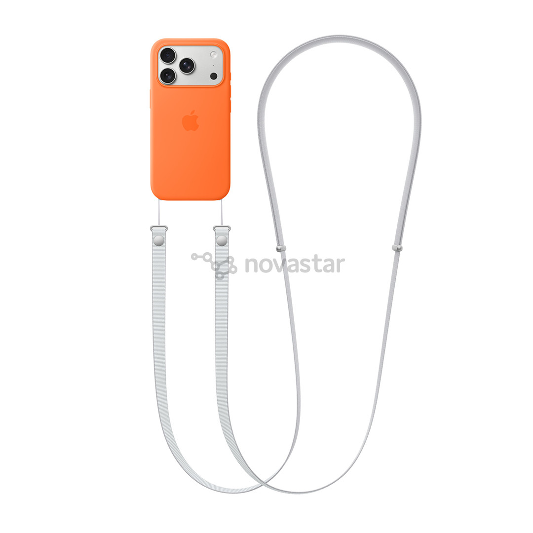 Apple Crossbody Strap, light grey - Crossbody Strap