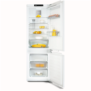 Miele, NoFrost, 253 л, высота 177 см - Интегрируемый холодильник KFN7734C
