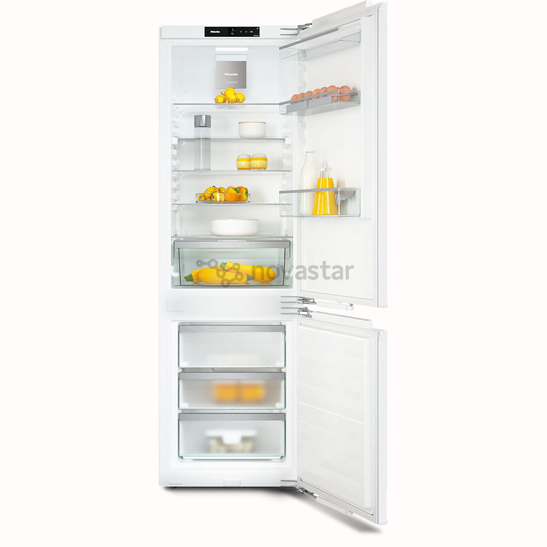 Miele, NoFrost, 253 л, высота 177 см - Интегрируемый холодильник