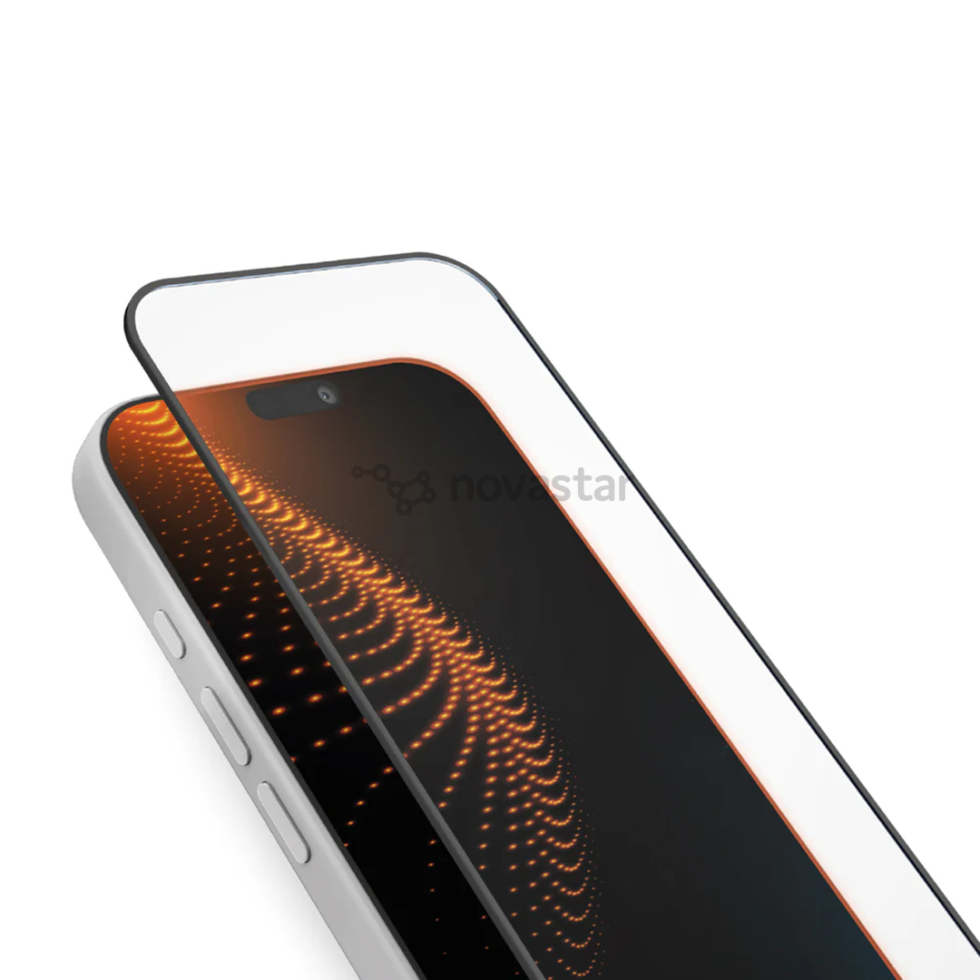 SBS D3O Screen Protector with Applicator, iPhone Air, black - Screen protector