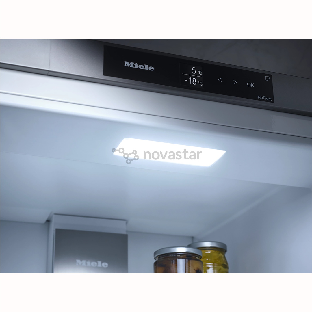 Miele, NoFrost, 253 л, высота 177 см - Интегрируемый холодильник