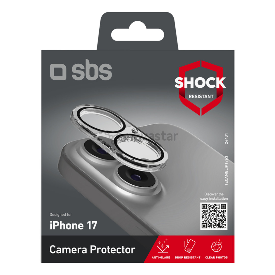 SBS Camera Protector, iPhone 17 - Camera lens protector