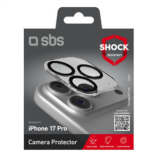 SBS Camera Protector, iPhone 17 Pro - Camera lens protector