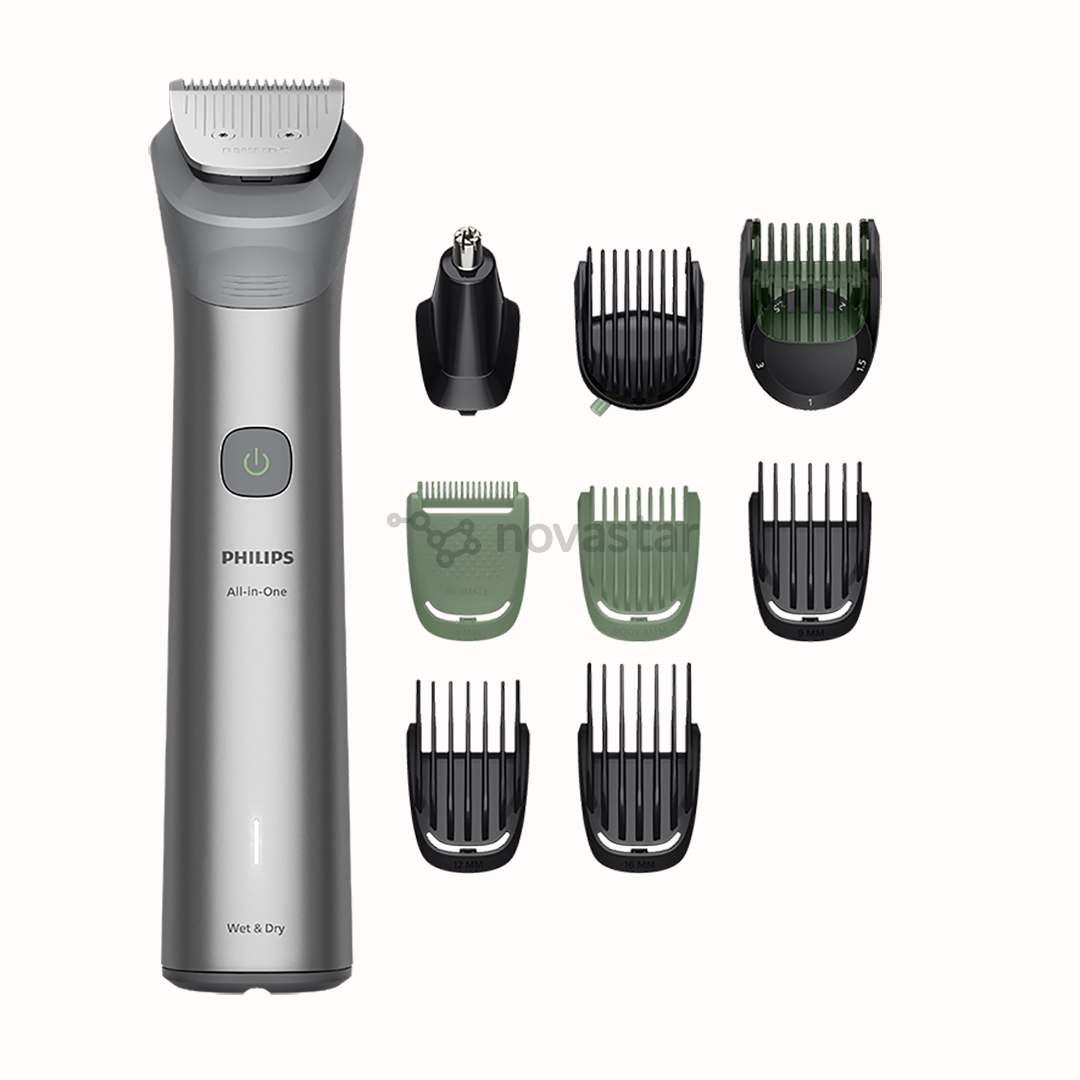 Philips All-in-One Trimmer 5000 Series, 10-in-1, grey - Trimmer set