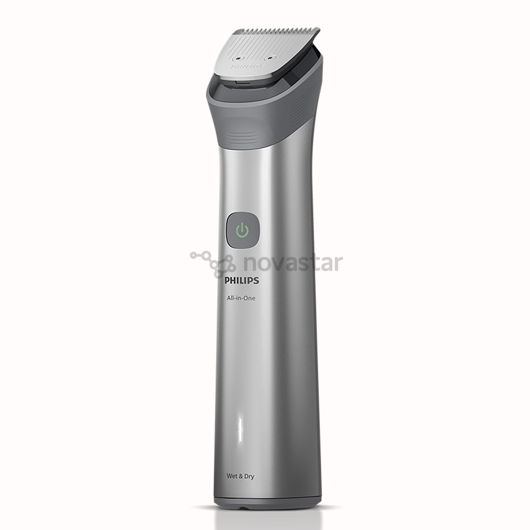 Philips All-in-One Trimmer 5000 Series, 10 в 1, серый - Мультитриммер