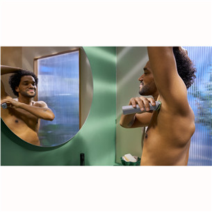 Philips All-in-One Trimmer 5000 Series, 10 в 1, серый - Мультитриммер