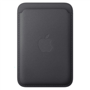 Apple FineWoven Wallet, Magsafe, черный - Кредитница