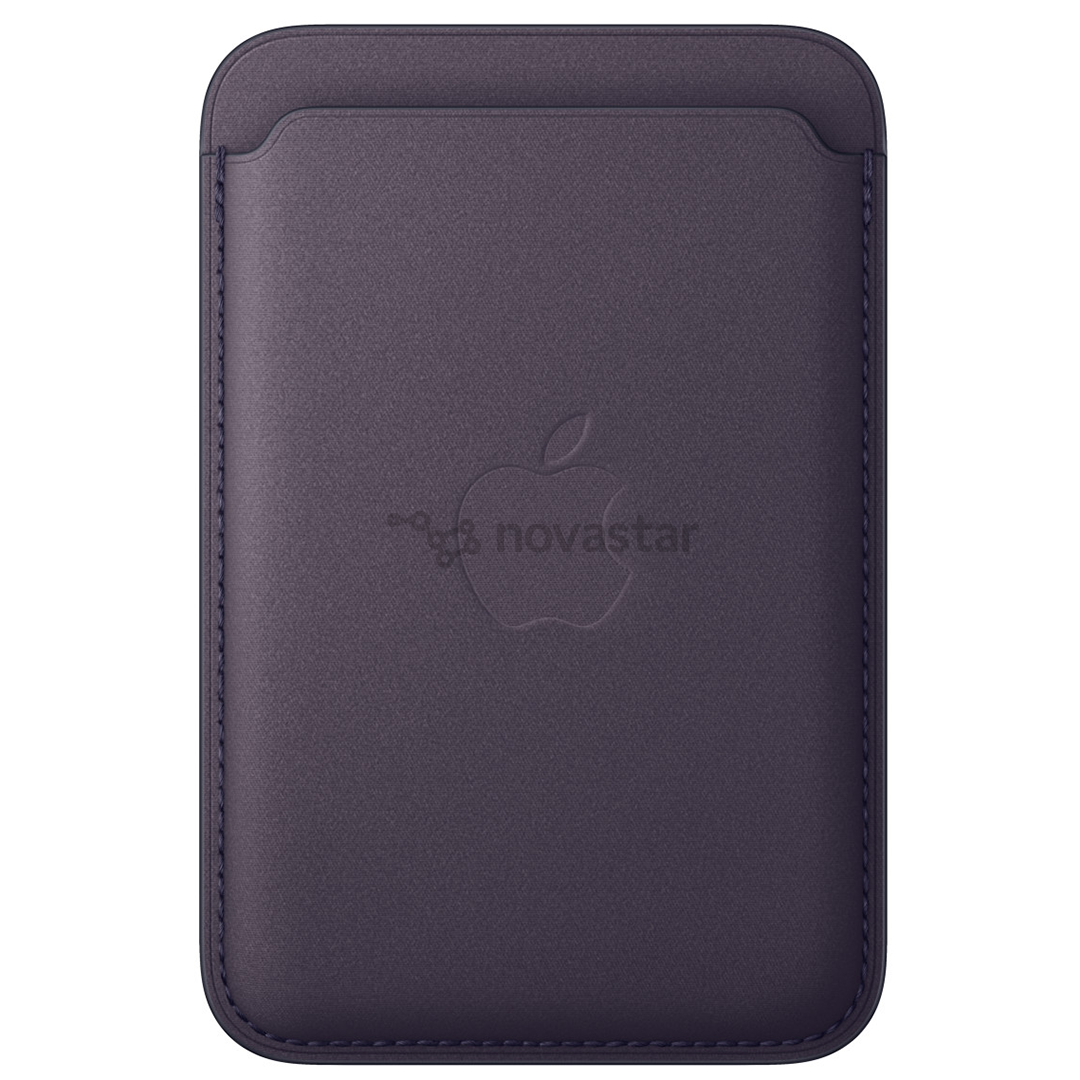 Apple FineWoven Wallet, Magsafe, midnight purple - Wallet