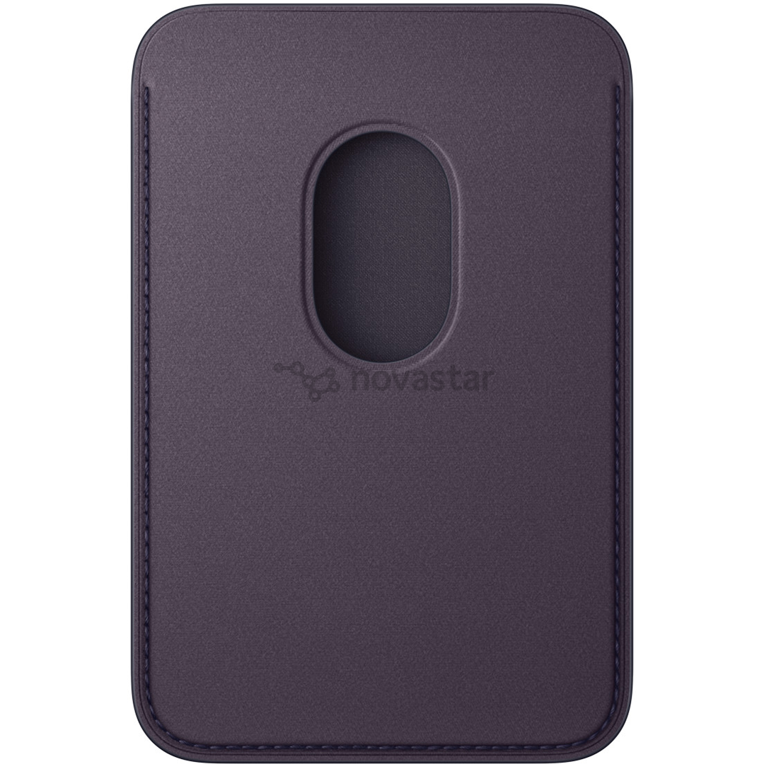 Apple FineWoven Wallet, Magsafe, midnight purple - Wallet