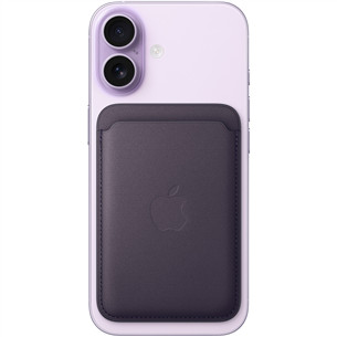 Apple FineWoven Wallet, Magsafe, сиреневый - Кредитница