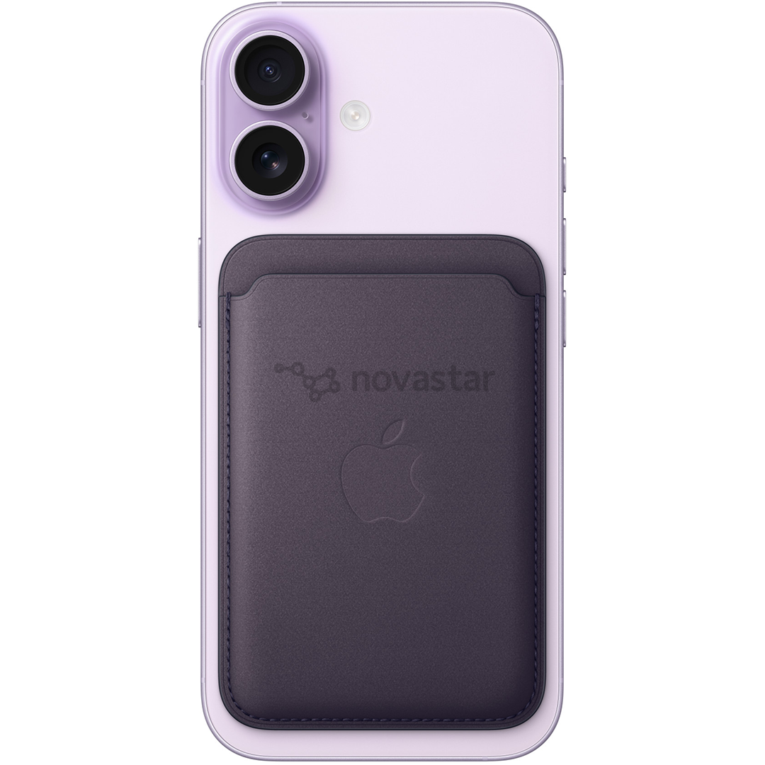 Apple FineWoven Wallet, Magsafe, midnight purple - Wallet