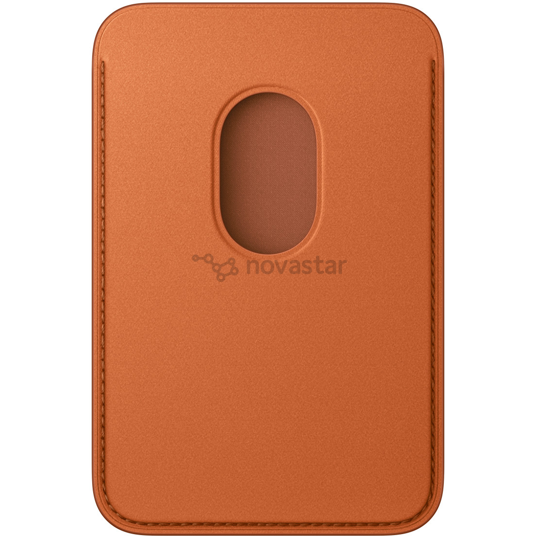 Apple FineWoven Wallet, Magsafe, oranžinis - Magnetinis kortelių dėklas