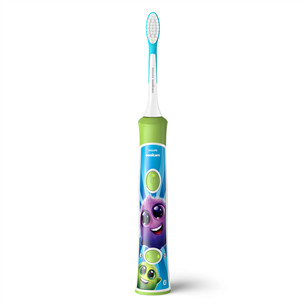 Philips Sonicare For Kids, žalias - Elektrinis dantų šepetėlis