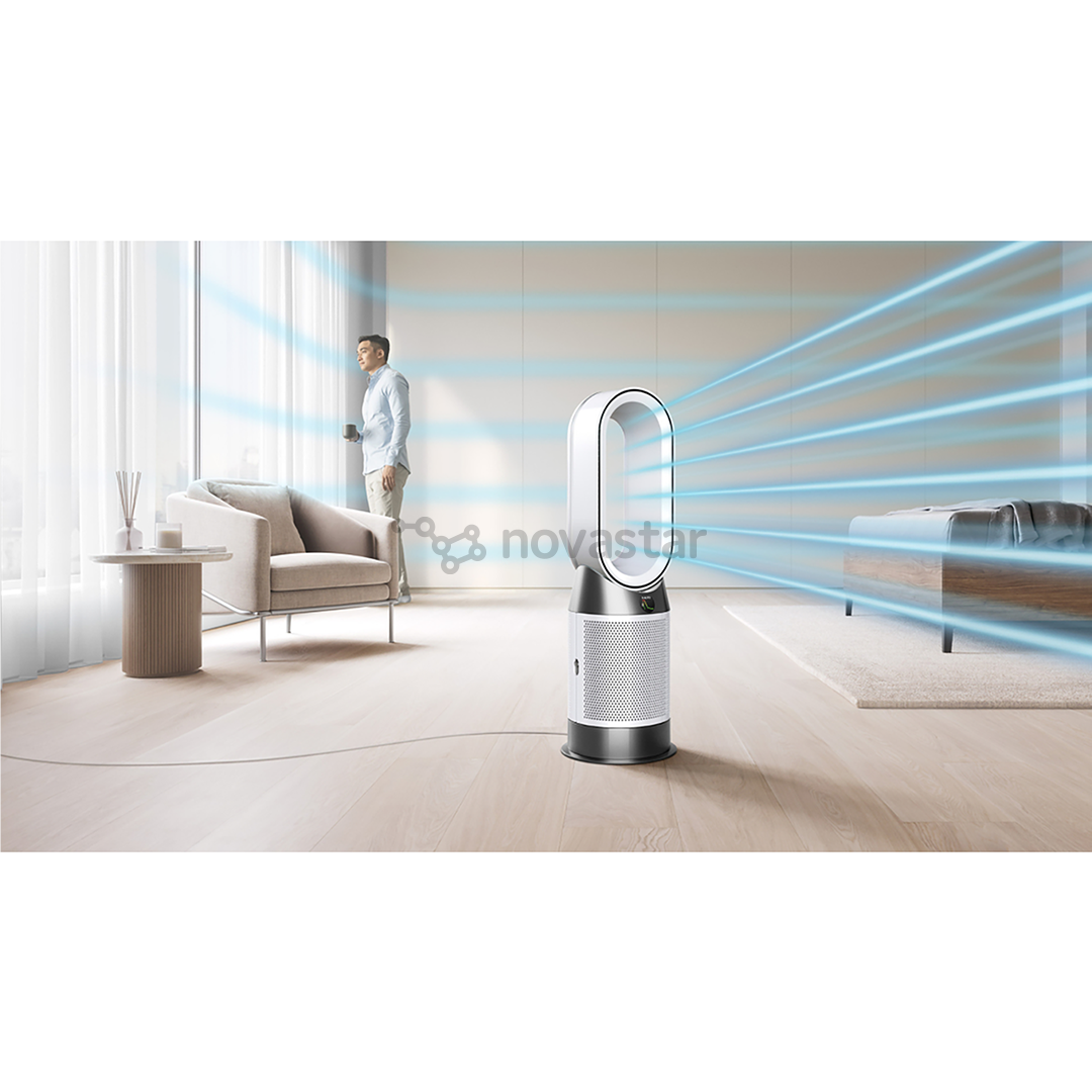 Dyson Purifier Hot+Cool HP1, baltas/sidabro spalvos - Oro valytuvas