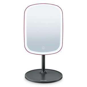 Beurer BS 47 Limited Edition, черный/красный - Косметическое зеркало с подсветкой BS47LE25
