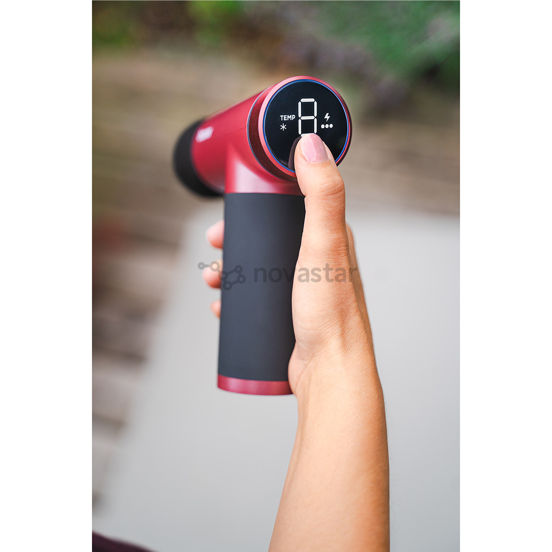 Beurer MG 195 Hot & Cold Limited Edition, black/red - Massage gun