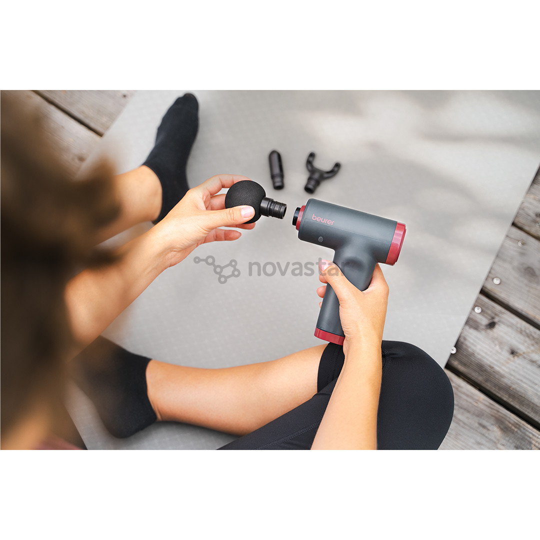 Beurer MG 89 CompactPower Limited Edition, black/red - Massage gun