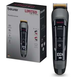 Beurer MN9X Limited Edition, black/grey - Multi groomer MN9XLE25