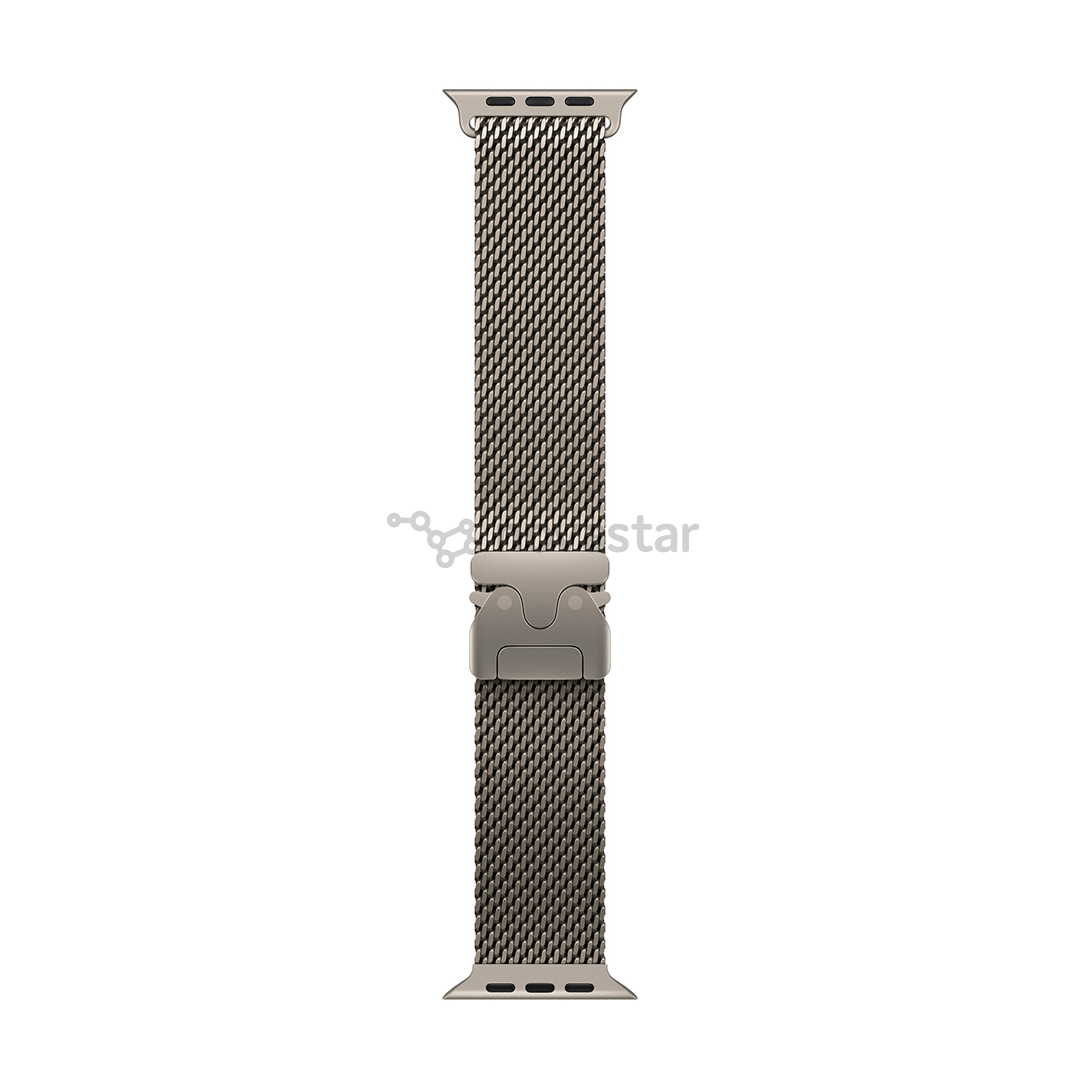 Apple Titanium Milanese Loop, 49 mm, S, nerūdijančio plieno spalvos - Dirželis