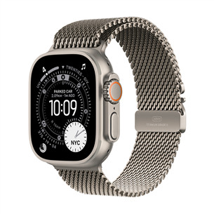 Apple Titanium Milanese Loop, 49 мм, L, нерж. сталь - Ремешок для часов